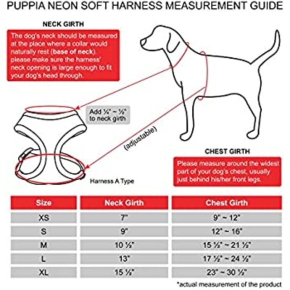 Puppia | NWT "Soft Harness" Mesh Over Head Dog Harness - Picture 5 of 5